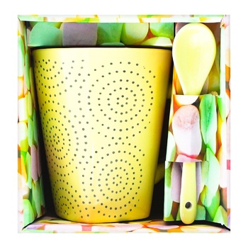 S&T Marshmallow Ceramic Cup with Spoon 360ml - buy, prices for Auchan - photo 2