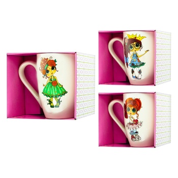 Galleryglass Charming Girls Porcelain Mug 350ml - buy, prices for - photo 1