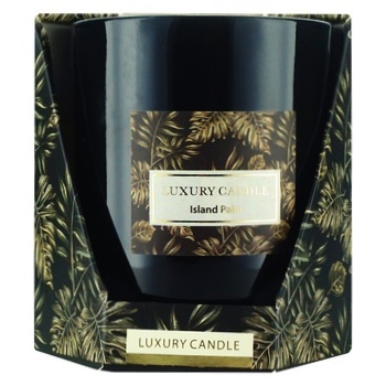 Свічка Luxury Candle ароматична в склі 8*10см в асортименті - купити, ціни на - фото 5