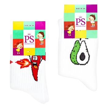 Носки Premier Socks детские размер 18-20 - купить, цены на Auchan - фото 1