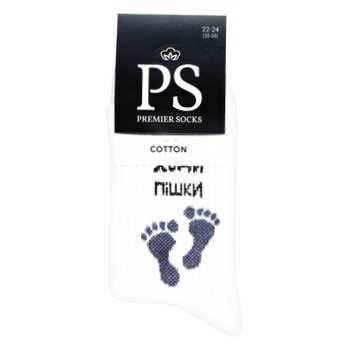 Шкарпетки Premier Socks підліткові розмір 22-24 - купити, ціни на Auchan - фото 1