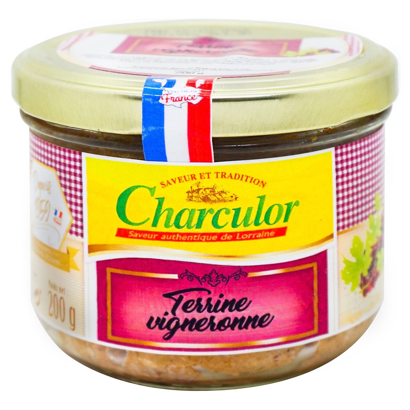 

Террин Charculor с белым вином 200г