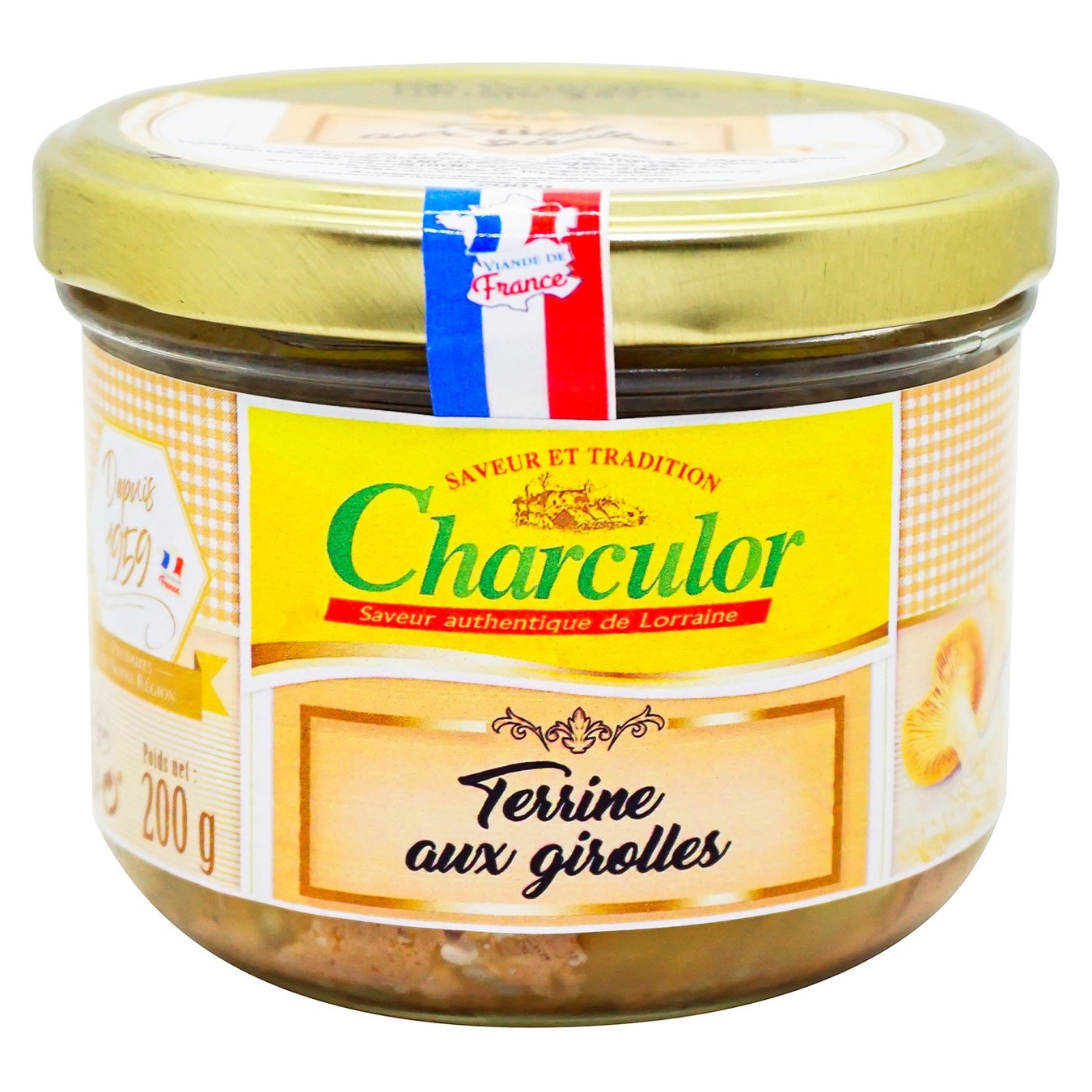 

Террин Charculor с лисичками 200г