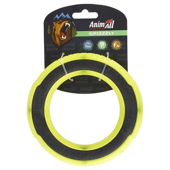 AnimAll GrizZzly Toy Super-ring 15*2.2cm - buy, prices for MasterZoo - photo 1