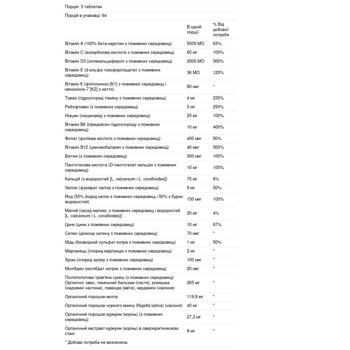 Мультивітаміни New Chapter Perfect Postnatal 192 таблетки - купити, ціни на Біотус - фото 3