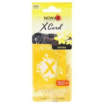 Ароматизатор повітря Nowax X Card Vanilla