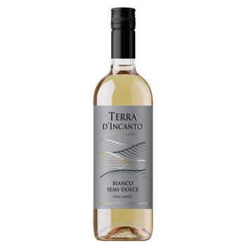 Terra d'Incante Rosso Semi-Dolce White Semi-Sweet Wine 10.5% 0.75l - buy, prices for Ideal - photo 1