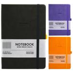 Shkolyaryk Violet Checkered Notebook with Creamy Block A5 96 Sheets