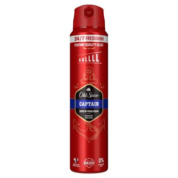 Дезодорант аерозольний Old Spice Captain 250мл