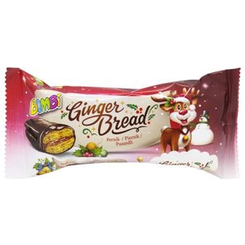 Bombi Gingerbread with Multifruit Jam and Orange Zest 45g