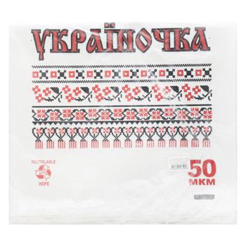 Пакет майка україночка 30х55см 25шт - купити, ціни на - фото 1