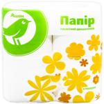 Auchan White Cellulose 2-ply Toilet Paper 4pcs