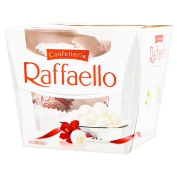 Конфеты Raffaello в кокосовой стружке с миндальным орехом 150г - купить, цены на METRO - фото 2