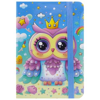 Zibi Owl Blue Notebook A7 80 sheets - buy, prices for Za Raz - photo 1