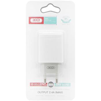 МЗП XO L37 2.1A/1USB WHITE - купити, ціни на Auchan - фото 1