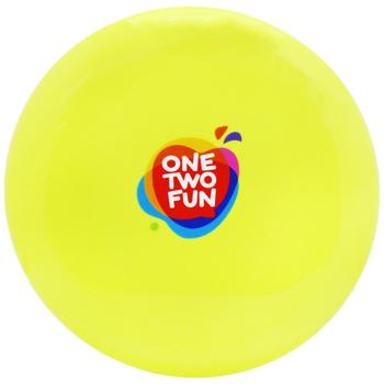 Фрисби One Two Fun 23,5см в ассортименте - купить, цены на Auchan - фото 3