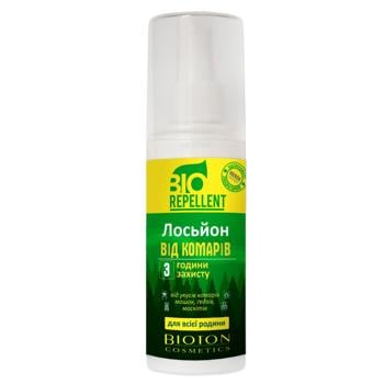 Лосьон Bio Repellent от комаров 100мл - купить, цены на КОСМОС - фото 1