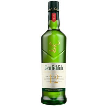 Виски Glenfiddich 12y.o. Box 40% 1л - купить, цены на МегаМаркет - фото 1