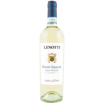 Lenotti Pinot Grigio delle Venezie White Semi-dry Wine 12.5% 0.75l