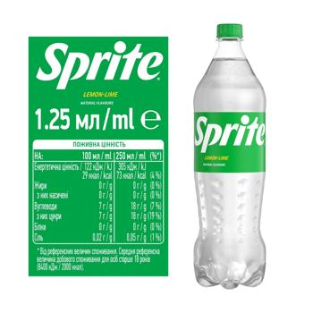 Напиток газированный Sprite 1,25л - купить, цены на Идеал - фото 2