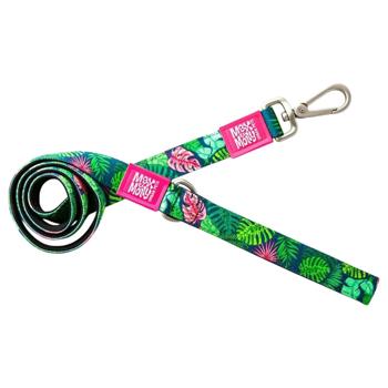Повідець для собак Max Molly Short Leash Тропіки XS - зелений - купить, цены на MasterZoo - фото 1