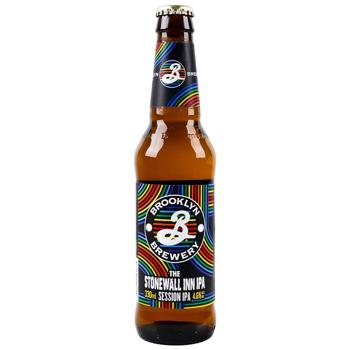 Пиво Brooklyn The Stonewall Inn IPA Session светлое 4,6% 0,33л