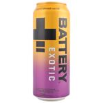 Напій енергетичний Battery Exotic безалкогольний сильногазований 0,5л