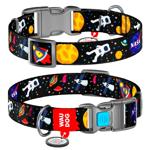 Нашийник для собак COLLAR WOUDOG Нейлон L - чорний