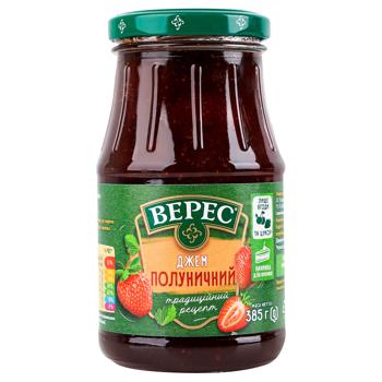 Джем Верес клубничный 385г - купить, цены на Идеал - фото 1