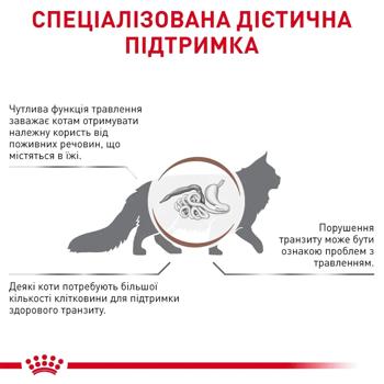 Корм вологий Royal Canin Gastrointestinal Fibre Response для котів із захворюваннями шлунково-кишкового тракту 85г - купити, ціни на MasterZoo - фото 2
