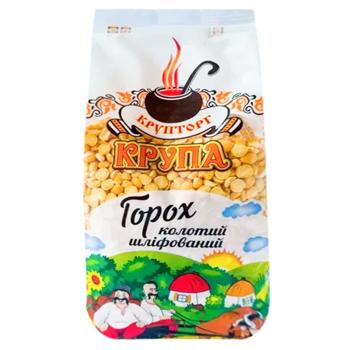 Горох Крупторг колотий шліфований 800г - купити, ціни на Ідеал - фото 1