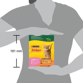 Friskies Junior Dry Feed with Chicken, Turkey and Vegetables for Kittens 300g - buy, prices for COSMOS - photo 4