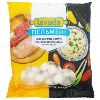 Пельмени Левада По-домашнему со сливочным маслом 800г - купить, цены на Идеал - фото 1