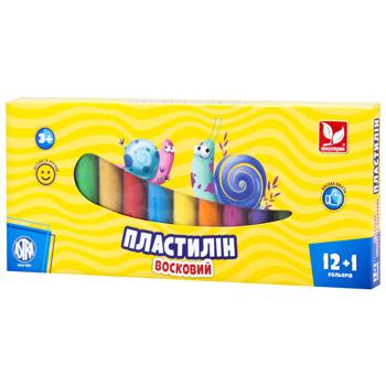 Shkolyaryk Round Plasticine 13 Colors - buy, prices for - photo 1