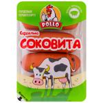 Сардельки Pollo Соковиті перший сорт 400г