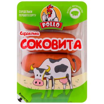 Pollo Juicy Wieners Sausages First Crade 400g - buy, prices for EKO Market - photo 1