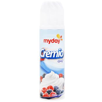 Вершки Cremio на рослинній основі аерозоль 20% 250мл - купити, ціни на КОСМОС - фото 1