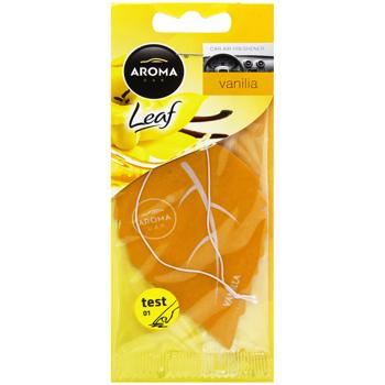 Ароматизатор Aroma Car Leaf Vanilla - купить, цены на Biotus - фото 1