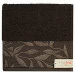 Home Line Flora Brown Terry Towel 50x90cm