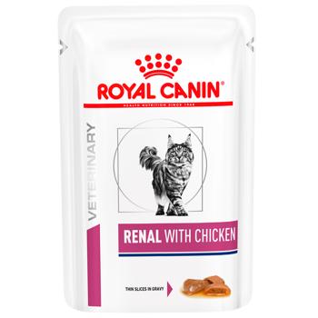 Набір корму Royal Canin Renal для котів із захворюваннями нирок сухий 2кг + вологий 4шт*85г - купити, ціни на MasterZoo - фото 3