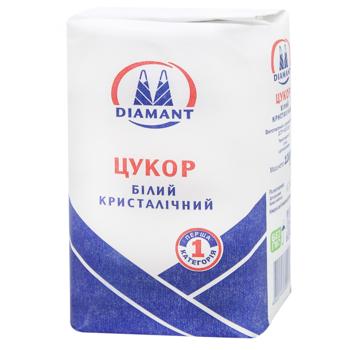 Diamant White Crystalline Sugar 1kg - buy, prices for NOVUS - photo 1