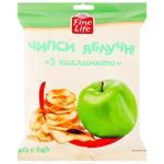 Чипсы яблочные Fine Life С кислинкой 40г