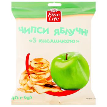 Fine Life With Sour Apple Chips 40g