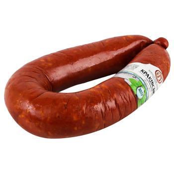 Bohodukhivskyi MK Krakow Semi-Smoked Sausage High Grade - buy, prices for Chudo Market - photo 1