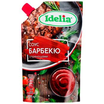 Соус Idelia Барбекю 200г - купити, ціни на ЕКО Маркет - фото 1