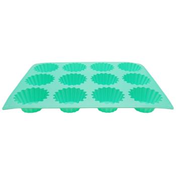 Silicone Cupcake Mold 35*26,5*3,2cm - buy, prices for COSMOS - photo 5