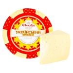 Сыр Шостка Украинский твердый 50%
