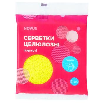Novus Porous Cellulosic Napkins 16.5x16.5cm 3pcs