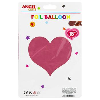 Кулька Angel Gifts повітряна Сердце 41х43см - купити, ціни на - фото 4