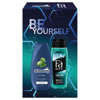 Schauma Men Shampoo 250ml + Fa Men Cool Shower Gel 250ml Gift Set - buy, prices for METRO - photo 3
